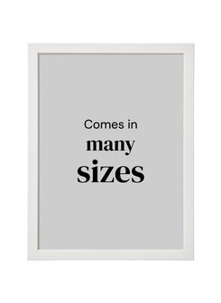 White Wall Photo Frame
