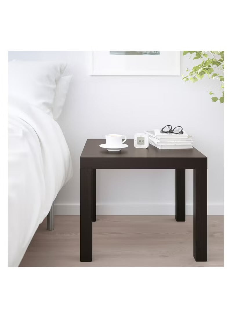 Black Steel Side Table
