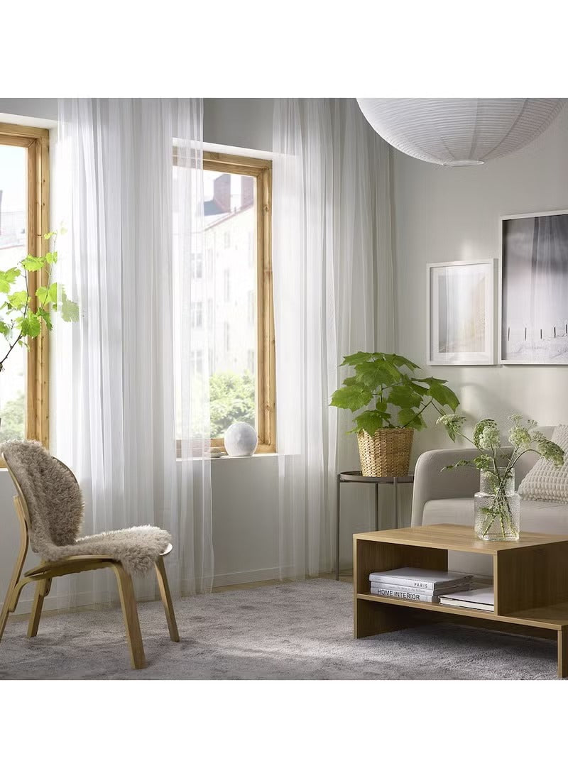 White Rod Pocket Curtains