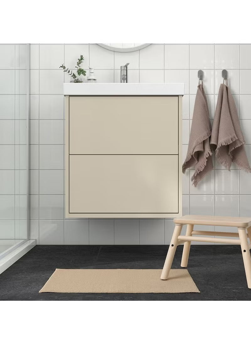 Beige Non-Slip Door Mat
