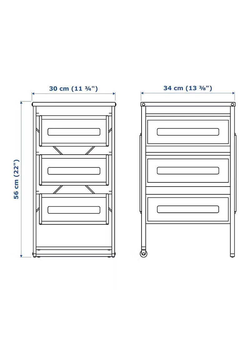 White Multi-Purpose Drawer