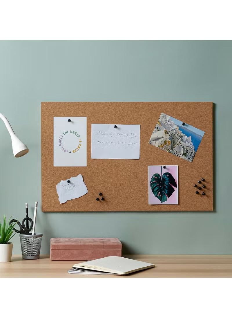 Cork Memo Board with Pins