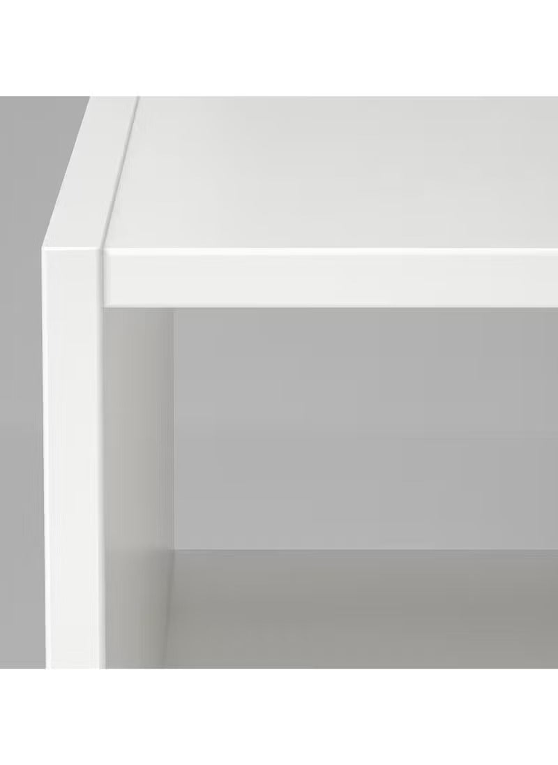White TV Storage Bench