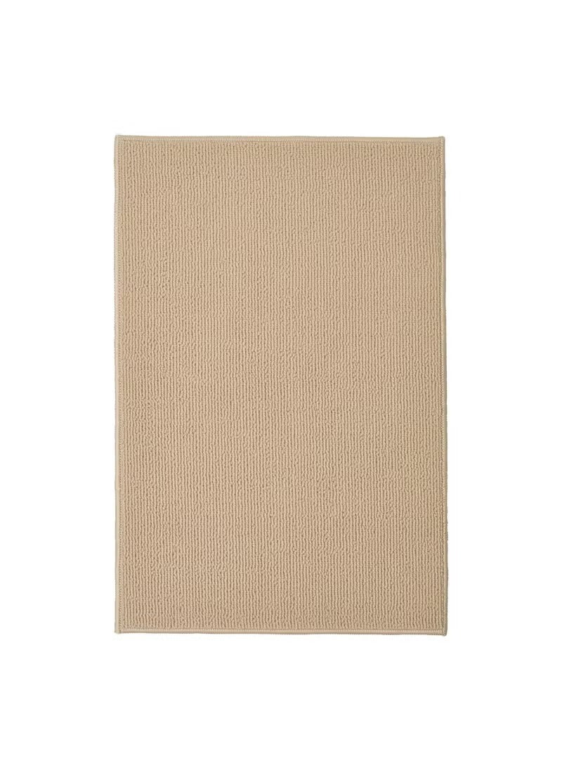 Beige Non-Slip Door Mat