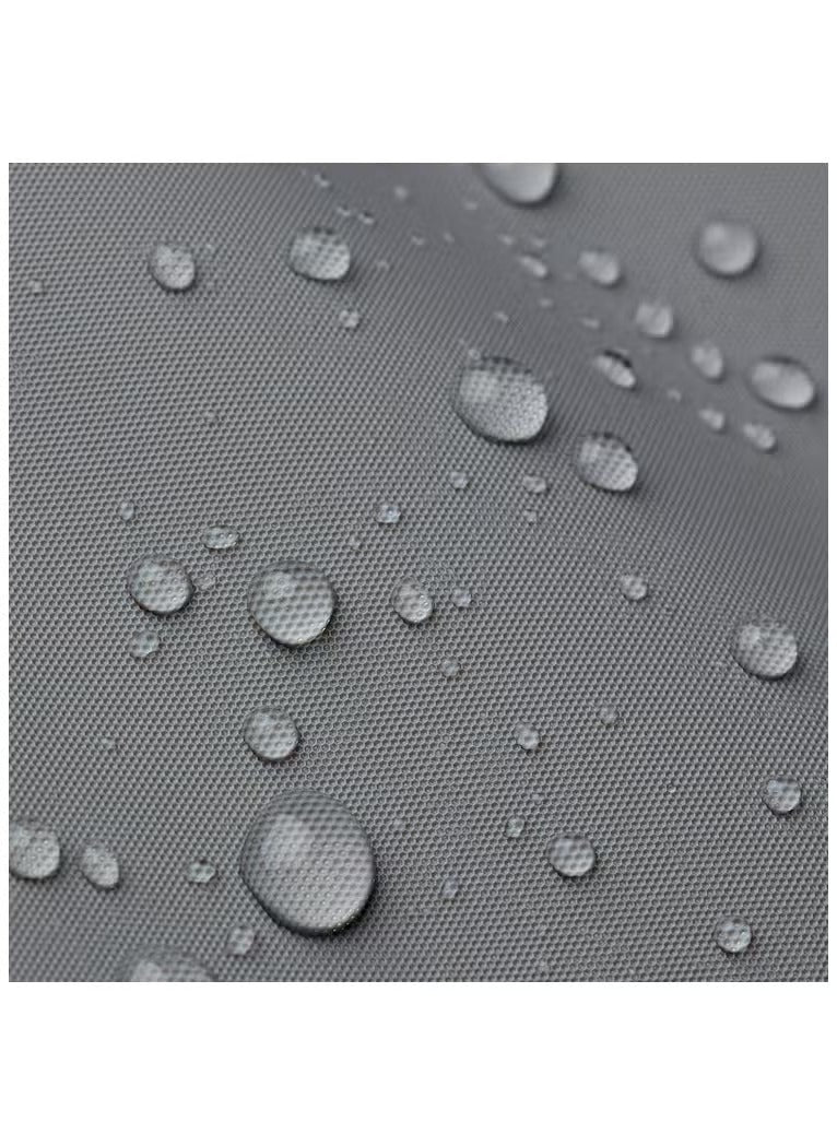 Grey Waterproof Shower Curtain