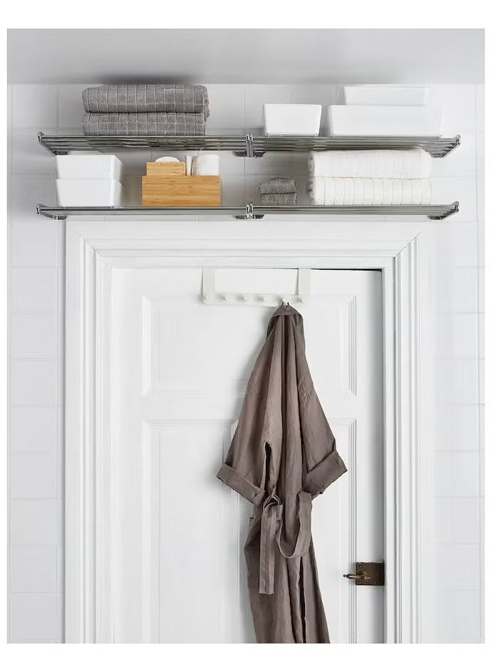 White 6-Hook Door Hanger