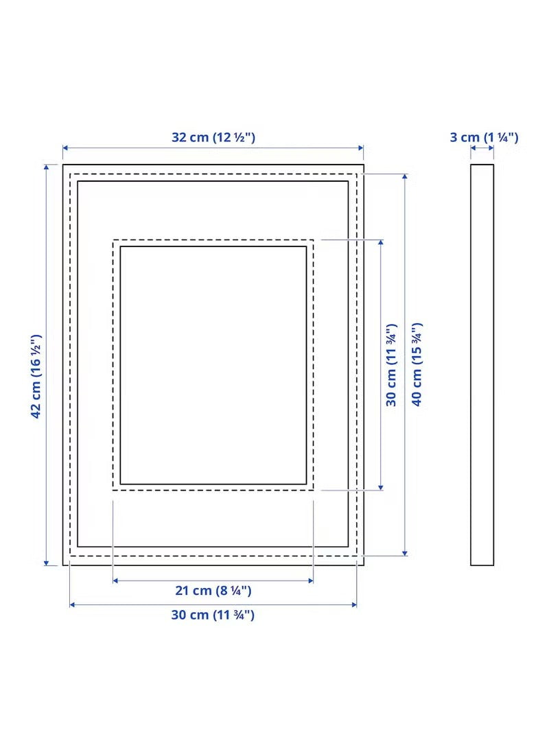White Wall Picture Frame