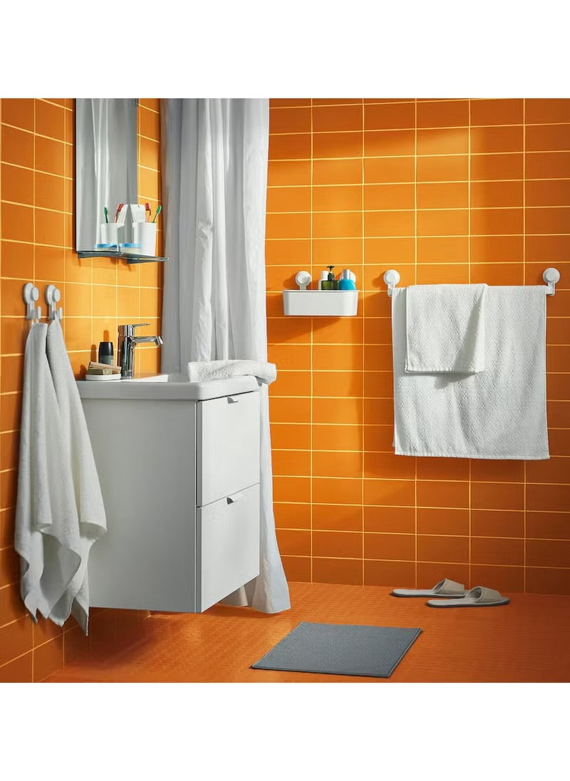 White Waterproof Shower Curtain