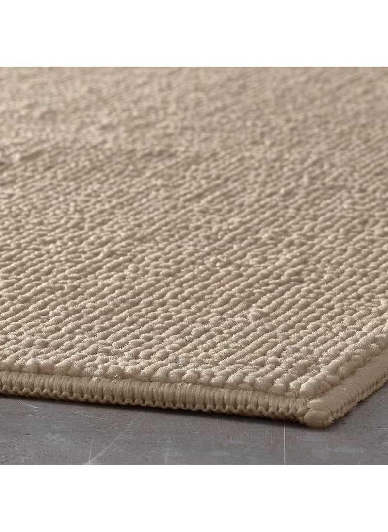Beige Non-Slip Door Mat